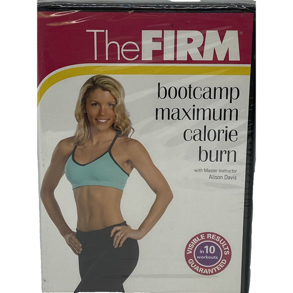Alison Davis - The FIRM Bootcamp Maximum Calorie Burn 2007 Gaiam Mod New Workout - Picture 7 of 7